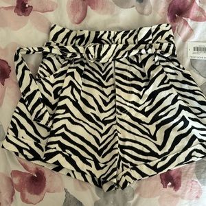 Marissa Webb high waist shorts NWT